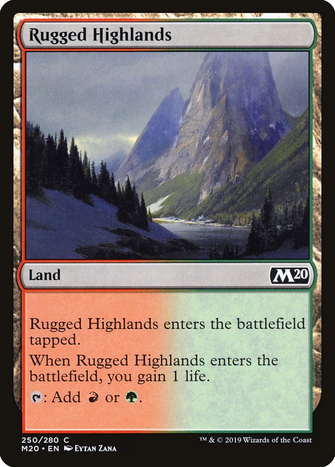 Rugged Highlands [Foil] :: M20