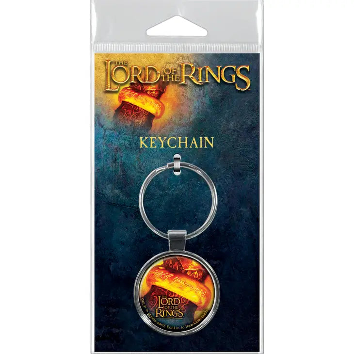 Lotr Saurons Finger One Ring Key Chain