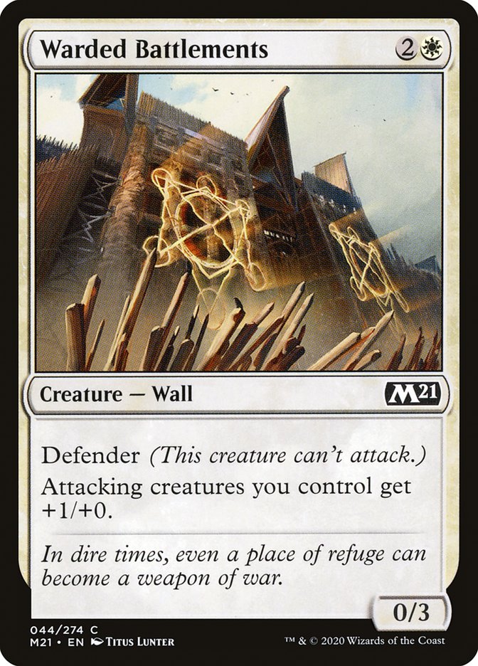 Warded Battlements [Foil] :: M21