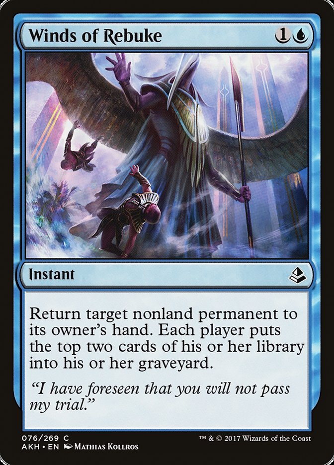 Winds of Rebuke [Foil] :: AKH