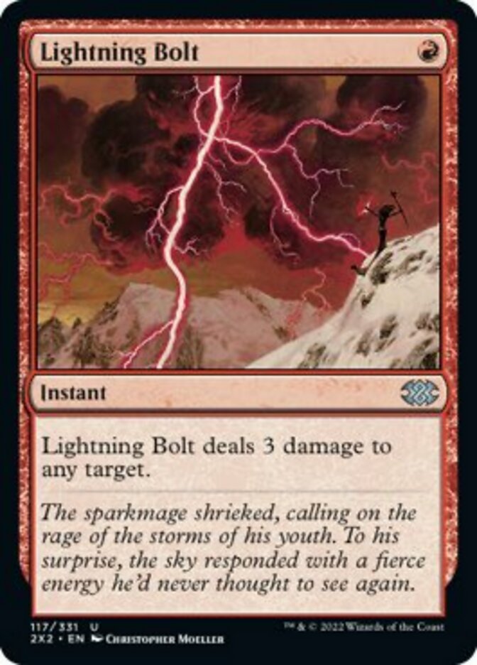 Lightning Bolt [Foil] :: 2X2