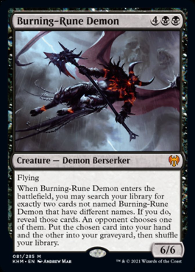 Burning-Rune Demon :: KHM