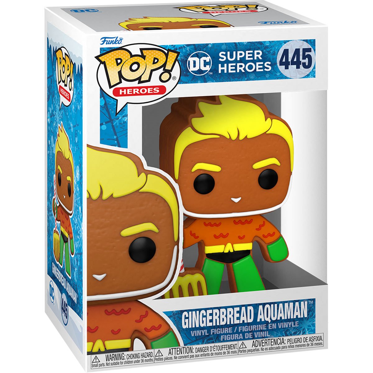 DC Holiday: Gingerbread Aquaman Pop! Vinyl Figure (445)