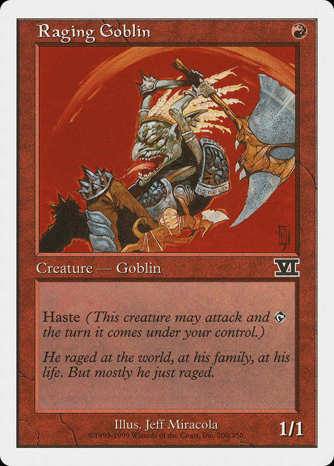 Raging Goblin :: 6ED