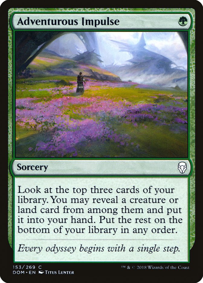 Adventurous Impulse [Foil] :: DOM