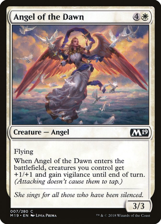 Angel of the Dawn [Foil] :: M19