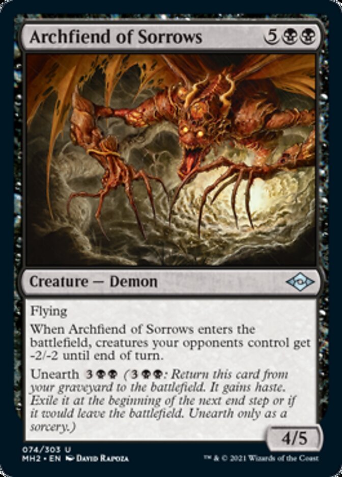 Archfiend of Sorrows [Foil] :: MH2