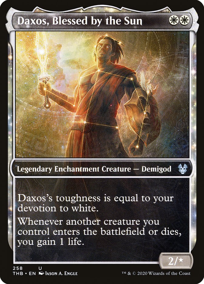 Daxos, Blessed by the Sun (Showcase) [Foil] :: THB