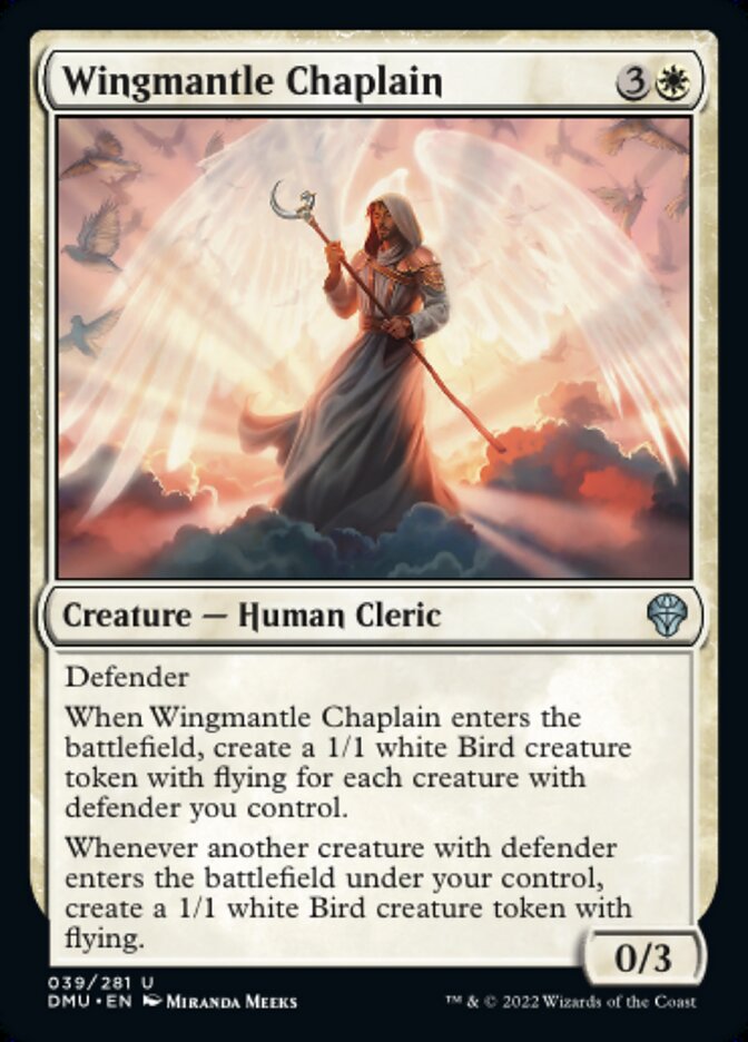 Wingmantle Chaplain [Foil] :: DMU