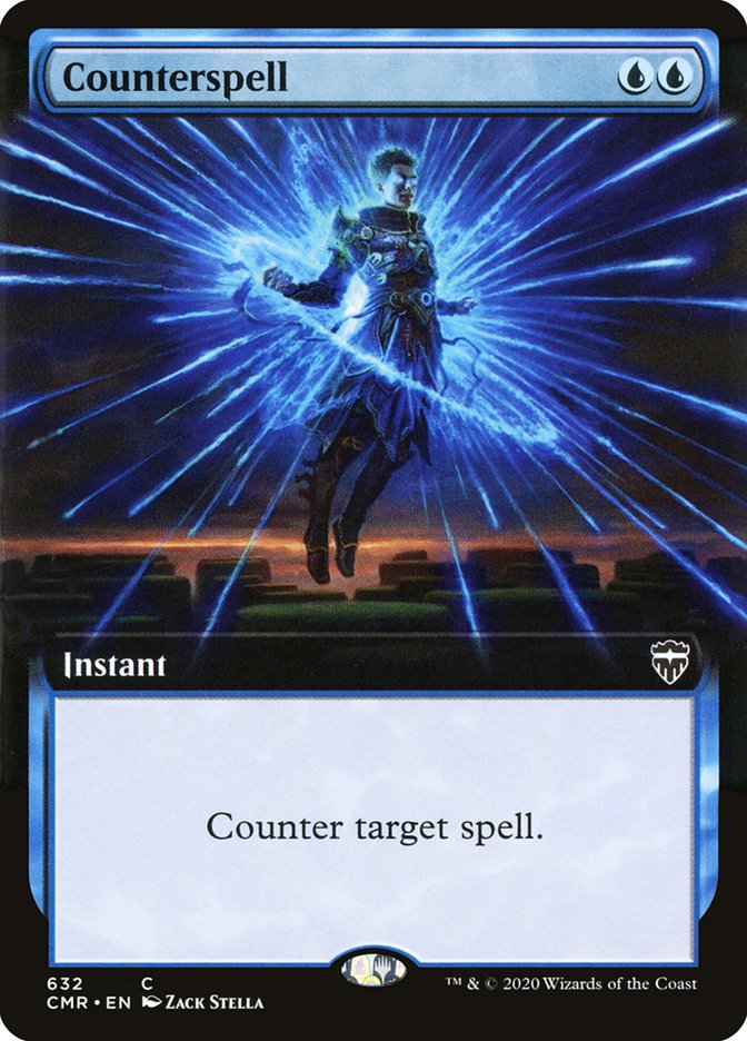 Counterspell (Extended Art) :: CMR