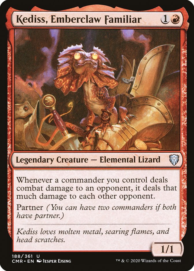 Kediss, Emberclaw Familiar [Foil] :: CMR