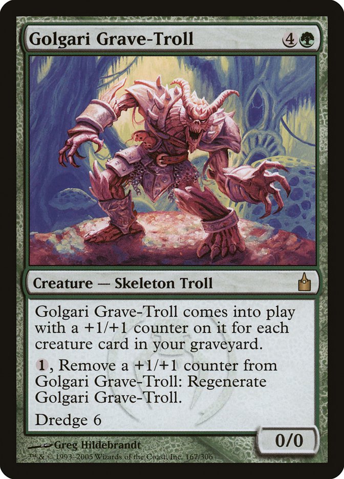 Golgari Grave-Troll :: RAV