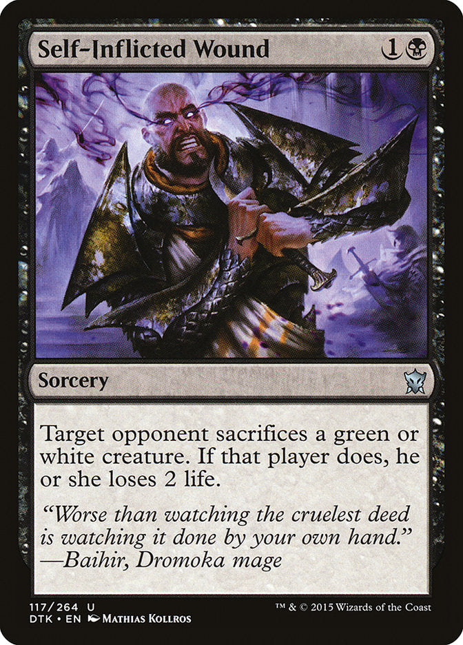 Self-Inflicted Wound [Foil] :: DTK