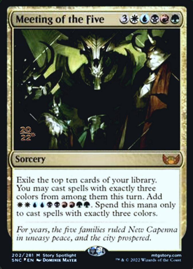 Meeting of the Five [Foil] :: PSNC