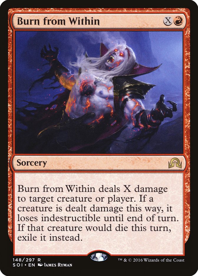 Burn from Within [Foil] :: SOI