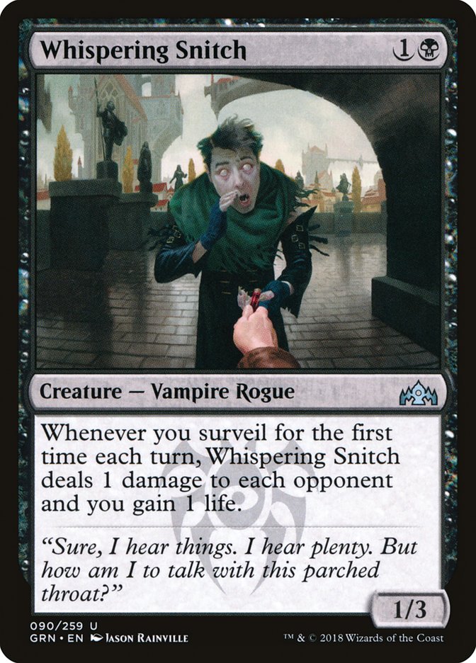 Whispering Snitch [Foil] :: GRN