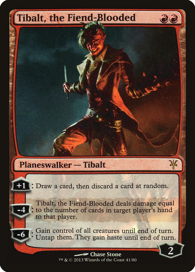 Tibalt, the Fiend-Blooded [Foil] :: DDK