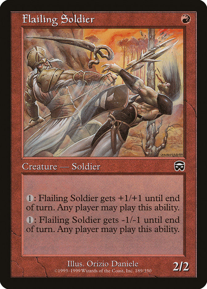 Flailing Soldier [Foil] :: MMQ