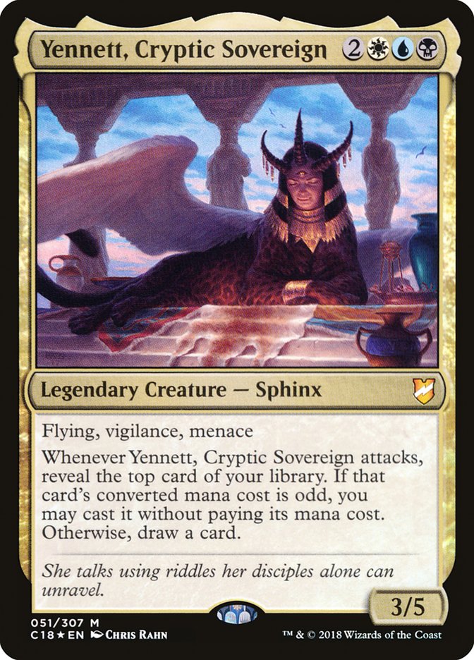 Yennett, Cryptic Sovereign [Foil] :: C18