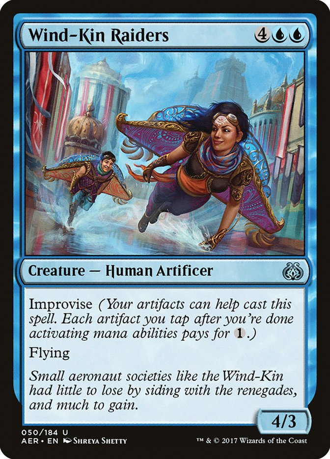 Wind-Kin Raiders [Foil] :: AER