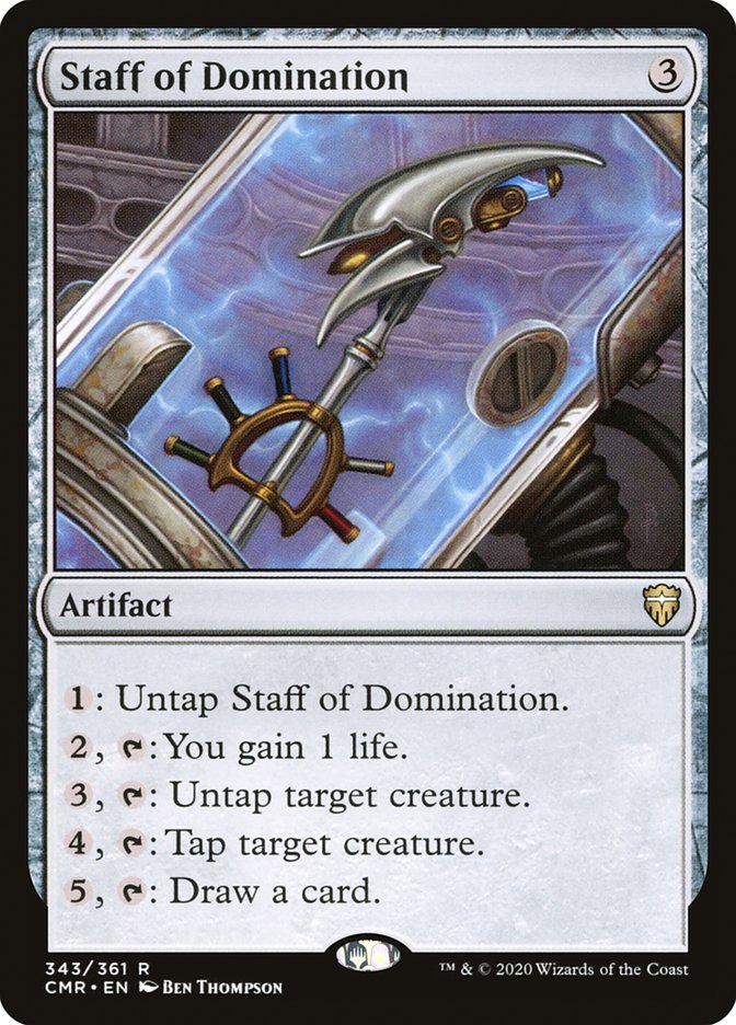 Staff of Domination [Foil] :: CMR