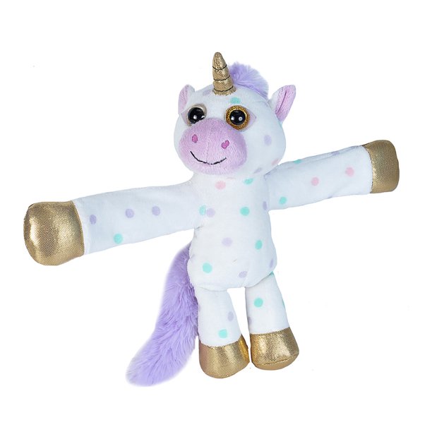 Huggers Unicorn Polka Dot Stuffed Animal - 8"