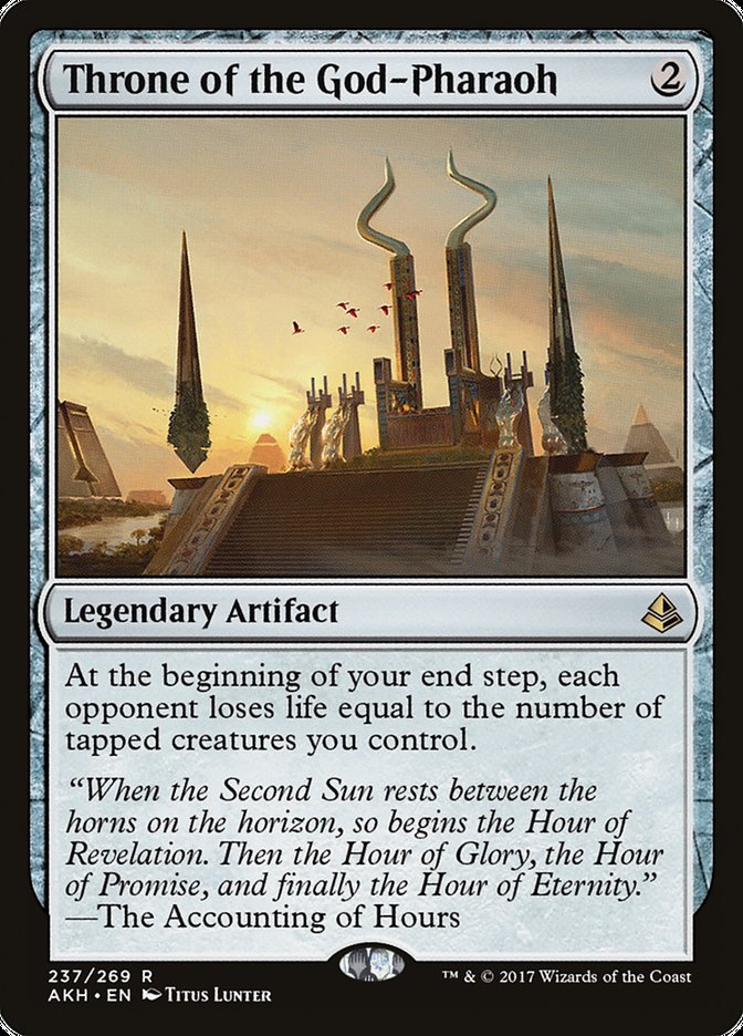 Throne of the God-Pharaoh [Foil] :: AKH