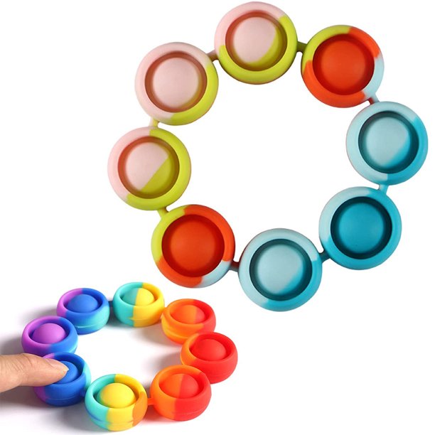 Round Fidget Bracelet (Assorted Colors)