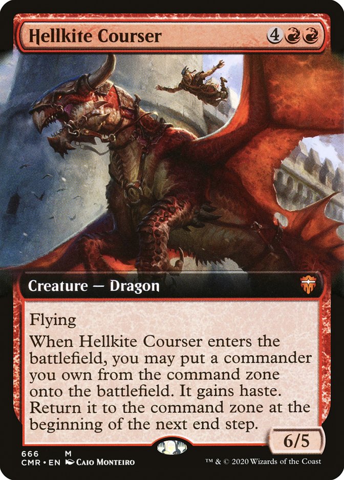 Hellkite Courser (Extended Art) :: CMR