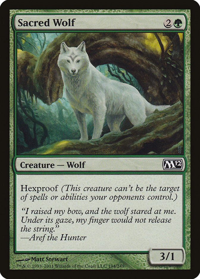 Sacred Wolf [Foil] :: M12
