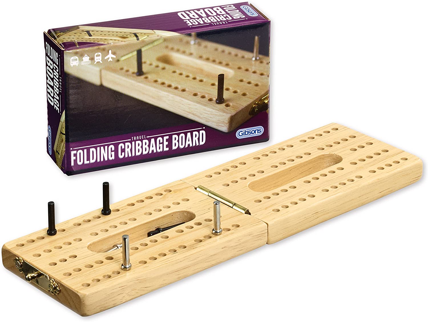 Folding Cribbage Board