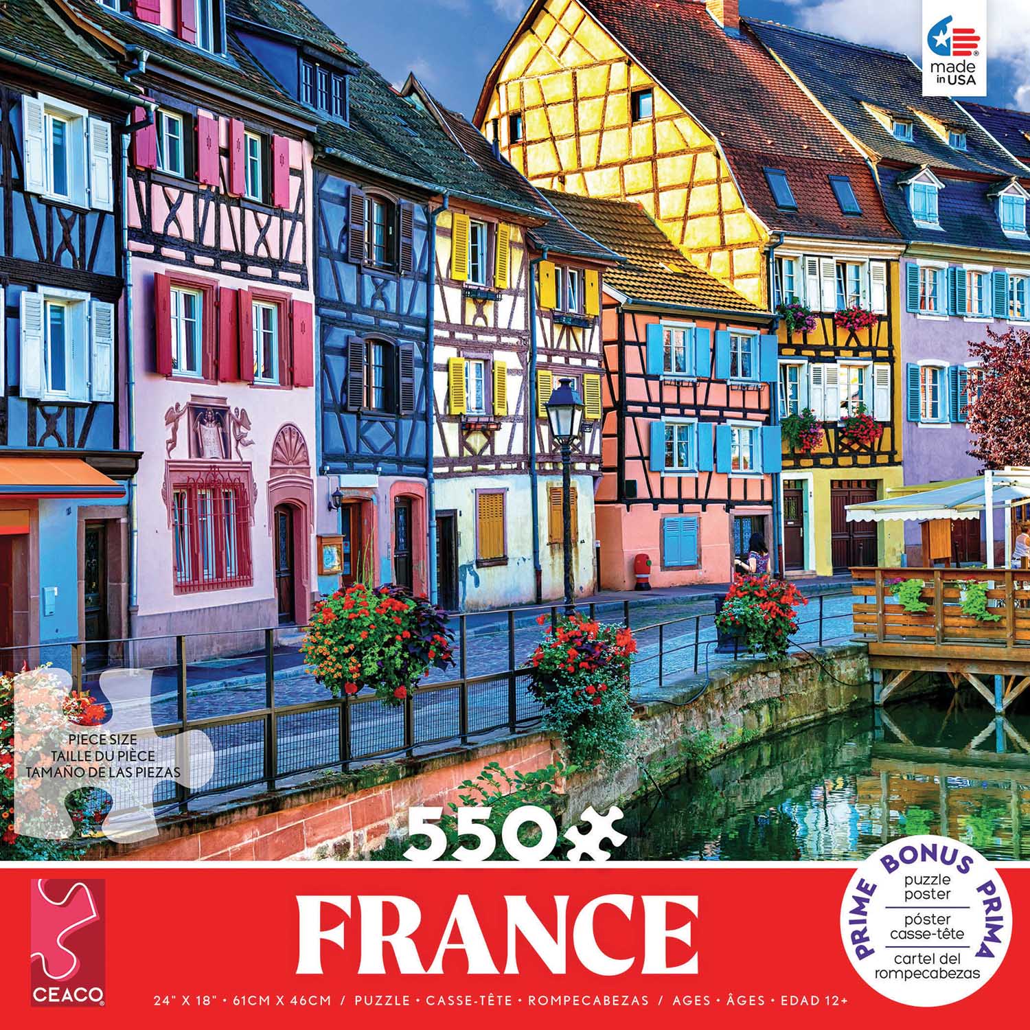 Around the World: France (550 pc puzzle)