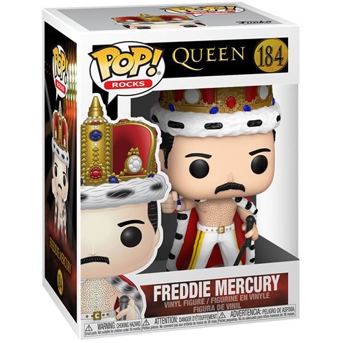 Queen Freddie Mercury King Pop! Vinyl Figure (184)