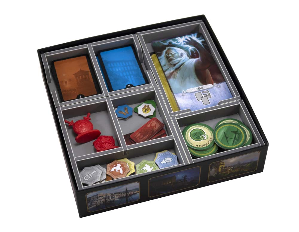 Folded Space Insert: 7 Wonders Duel & Pantheon Expansion