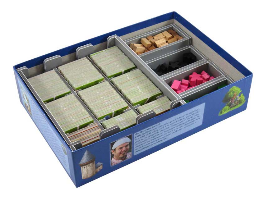 Folded Space Insert: Carcassonne & Expansions