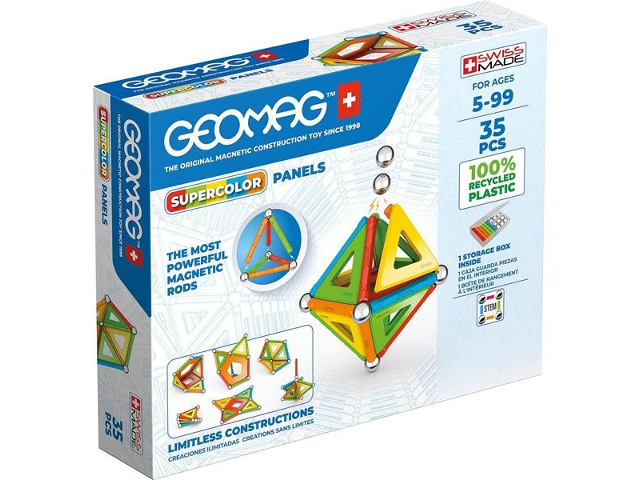 Geomag Supercolor Panels - 35 pieces