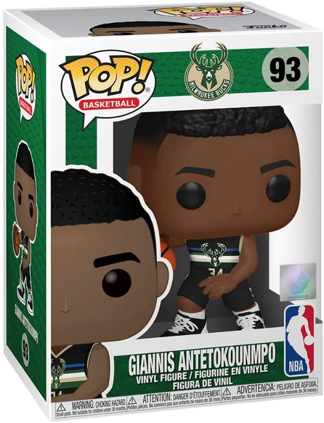 NBA: Bucks - Giannis Antetokounmpo Alternate Pop! Vinyl Figure (93)