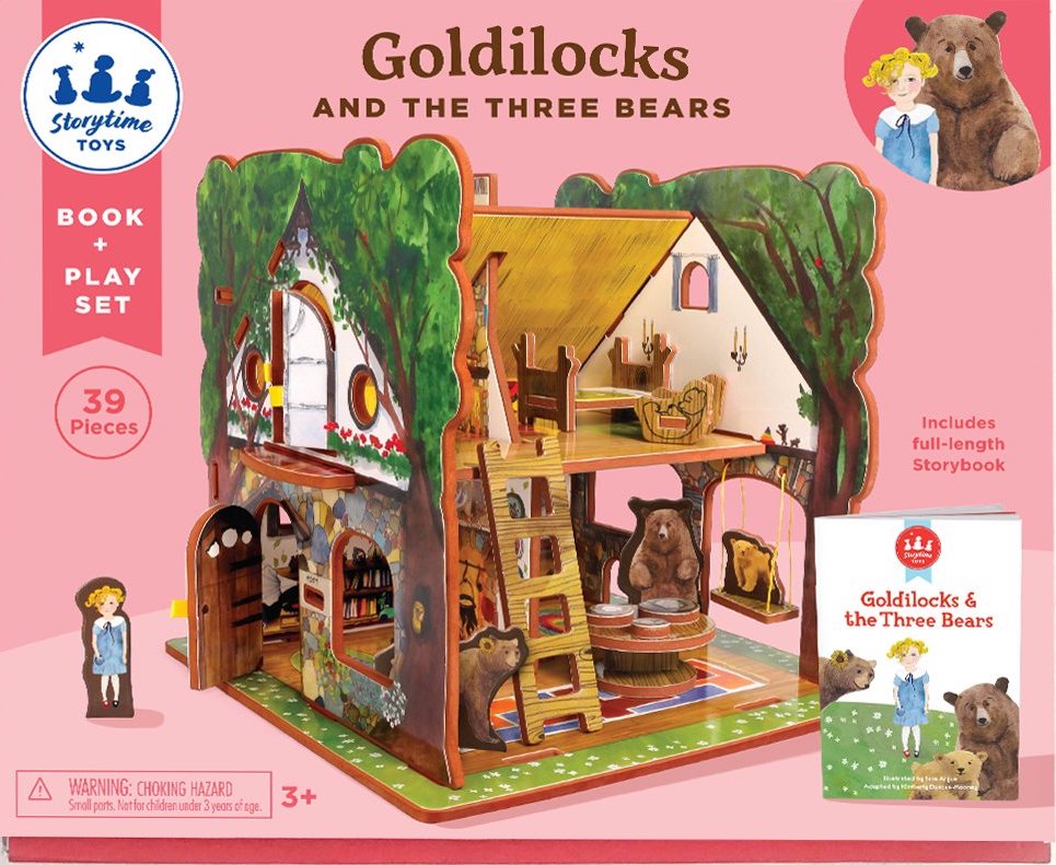Book and Play Set: Goldilocks and the Three Bears