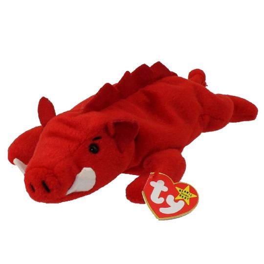 Beanie Baby: Grunt the Razorback Pig