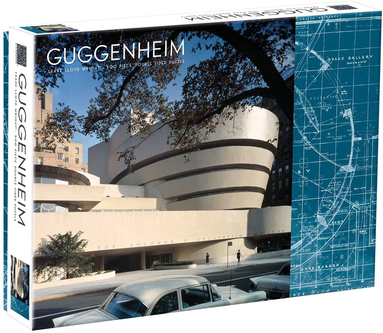 Frank Lloyd Wright Guggenheim (500 double-sided pc puzzle)
