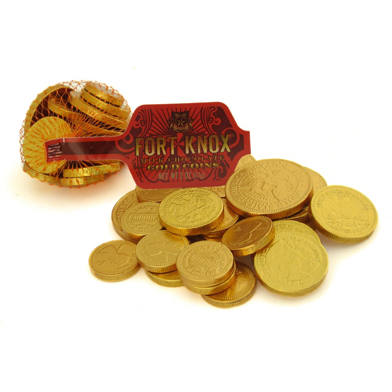 Fort Knox Milk Chocolate Coins