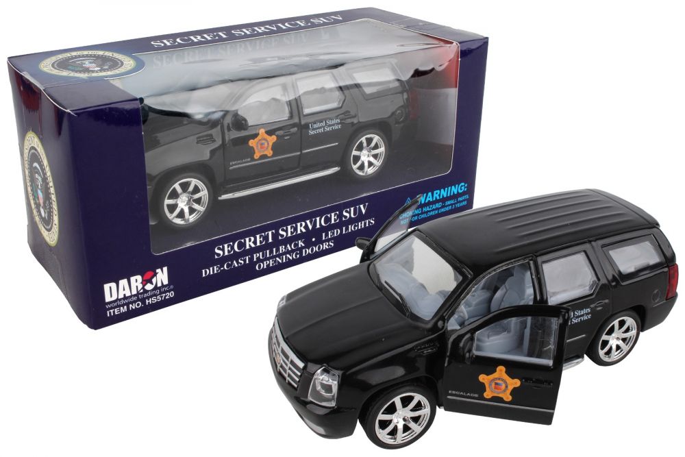 Secret Service Pullback SUV with Lights