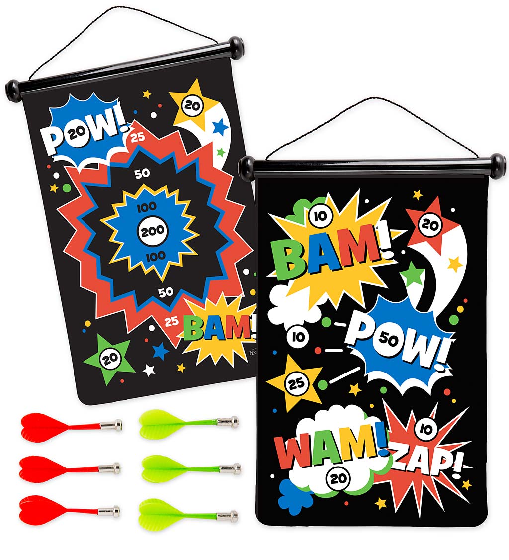Double Sided Magnetic Dart Game