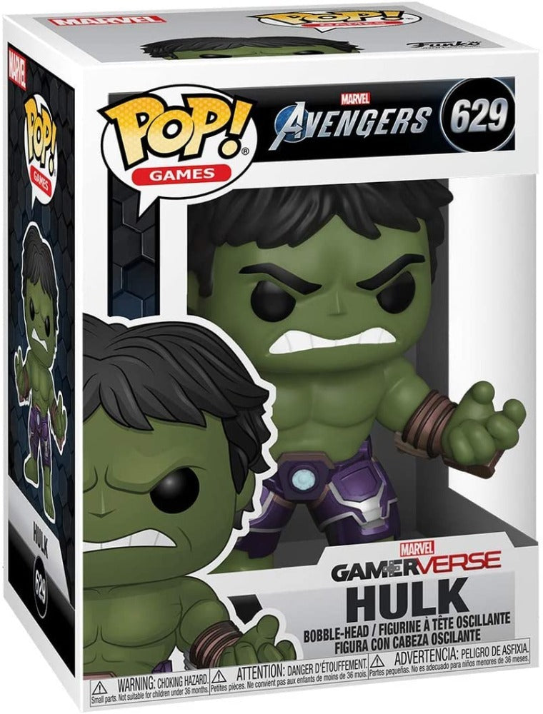 Marvel Avengers Gamerverse: Hulk Pop! Bobble-Head (629)