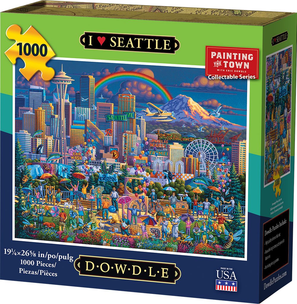 I Love Seattle (1000 pc puzzle)
