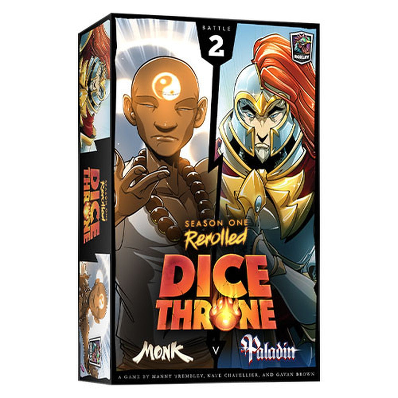 Dice Throne Season 1 - Monk vs Paladin