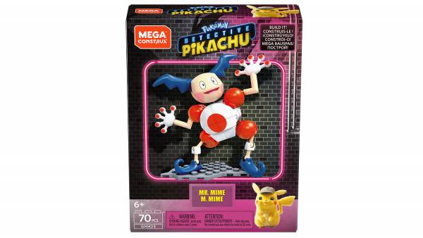 Mega Construx Detective Pikachu Mr. Mime