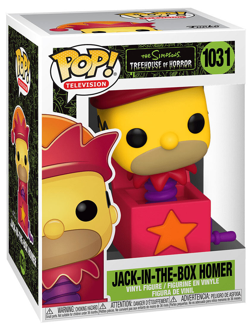 The Simpsons: Homer Jack in the Box Pop! Vinyl Figure (1031)