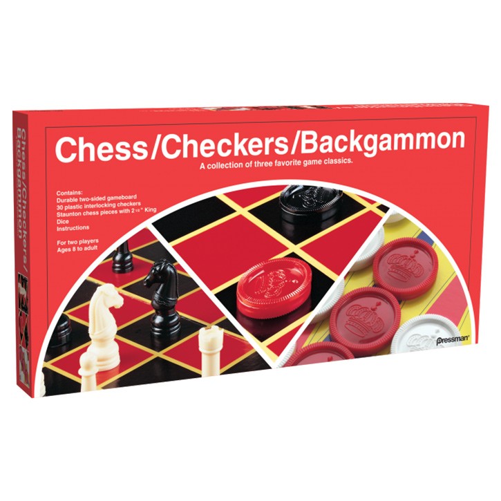 Chess/Checkers/Backgammon Folding Board