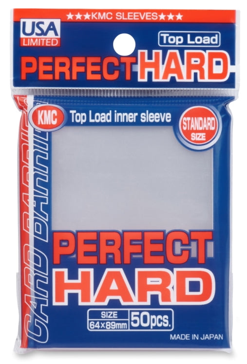KMC Perfect Fit Hard Sleeves - 50ct